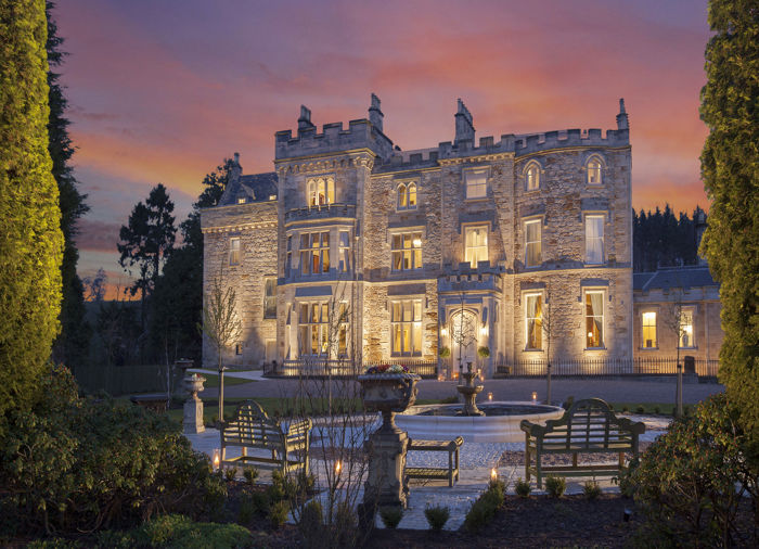 Castle in the evening